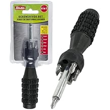 6pc Screwdriver Set- Black