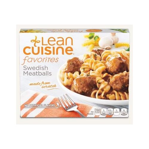 Nestle Stouffers Lean Cuisine Swedish Meatball, 9.13 Ounce -- 12 per case.