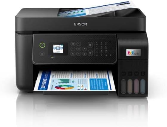 Epson EcoTank L5290 MFP Wi-Fi + Scanner + Copier + Fax Color Multi-Function Tank Inkjet Printer