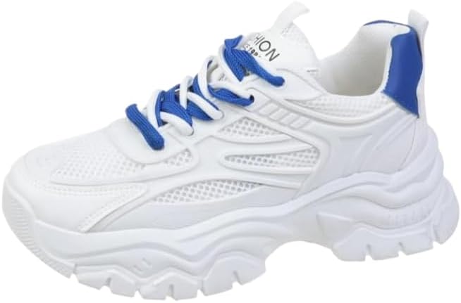 Chunky Sneakers for Women, Fashion Platform Sneakers Shoes, Casual Lace-up Walking Shoes