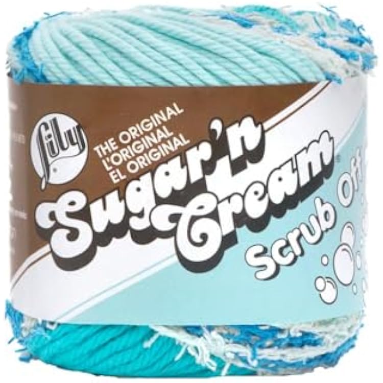 Lily Yarn Sugar & Cream, Spring Blue