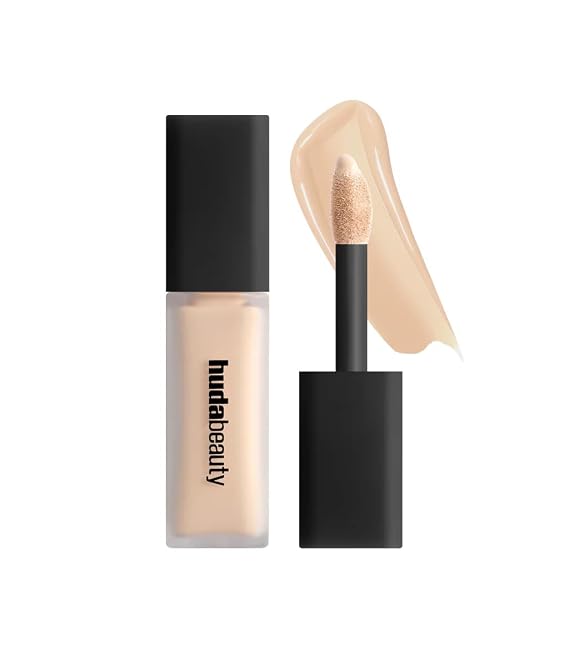 HUDA BEAUTY #FauxFilter Luminous Matte Buildable Coverage Crease Proof Concealer Marshmallow 1.3 Golden