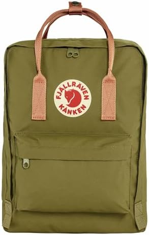 Fjallraven Kanken Backpack - Durable Vinylon Fabric, Water-Resistant, Classic Design - School, Travel