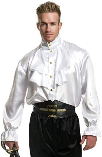 Charades Mens Pirate Captain Shirt