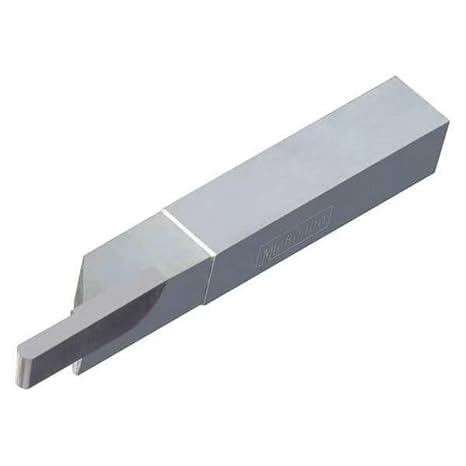 Micro 100 GS-028002 Grooving Tool - GS Style - Square - Brazed, .028" Width, .090" Proj, 3/8" Square Shank, 3" OAL, Uncoated