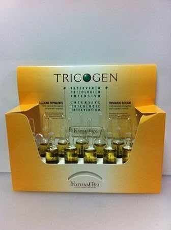 FarmaVita TRICOGEN INTENSIVE TRIVALENT LOTION 12x8ml By The Best H&B Supply