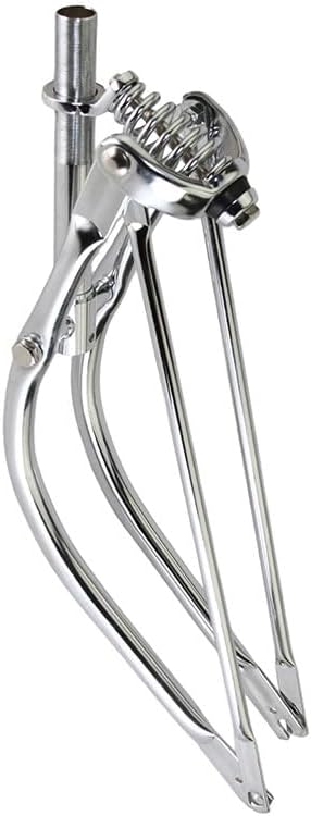 Chrome 24" Bicycle Steel Bent Spring Fork
