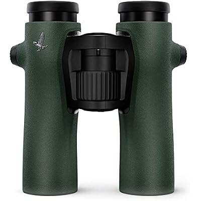 Swarovski NL Pure 10x32 Green Binoculars wSidebag, Strap, Eyepiece, Lens Cover, and Cleaning Kit 36242