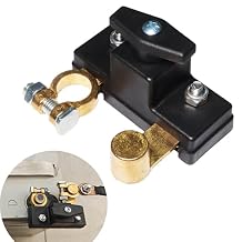 Car Battery Disconnect Isolator Cut Off Switch 12V 24V Universal Battery Terminal Anti-Leakage Switch Power Cutoff Car Parts