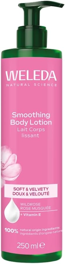 Weleda Wild Rose Smoothing Body Lotion 250 ml with Vitamin E
