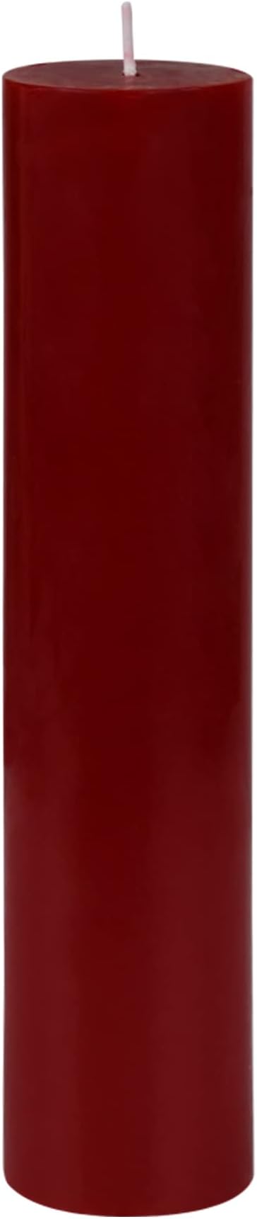 2 x 9 Red Pillar Candle