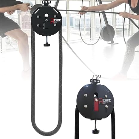 Ultimate Endless Rope Trainer - Adjustable Resistance Pulley Cable Machine for Grip, Arms, Back & Body Coordination Exercises - Fitness Equipment for Strength Training