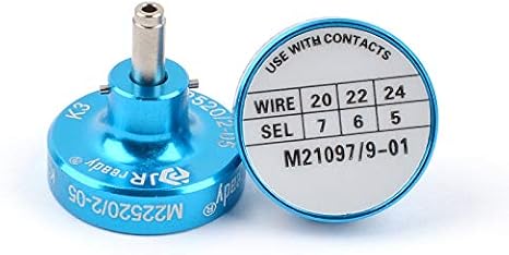 JRready K3 Positioner,Suitable for terminal M21097/9-01 and AS22520/2-01 Crimp Tools NEW-AS2 ACT-AS2 YJQ-W1A YJQ-W1Q