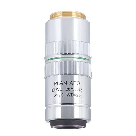 Motic 1101001700052, Plan Apochromat Objective ELWD for PSM-1000 Series Microscope, 2X Magnification