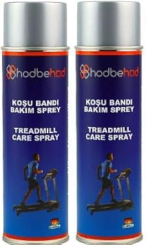 Hodbehod 2 Pieces 500ML Silicone Oil Treadmill Lubricant Spray