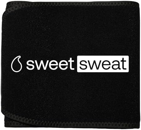 Sports Research Sweet Sweat Waist Trimmer 'Eco Series' - Made w/Yulex Technology Eco Friendly Neoprene Free