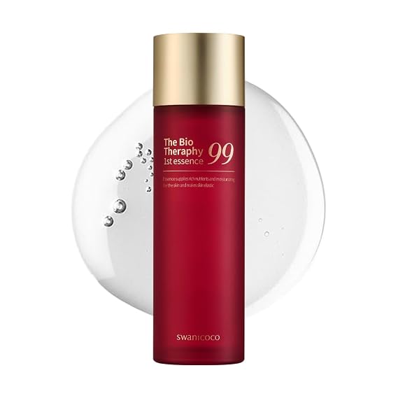SWANICOCO THE BIO THERAPHY 1ST ESSENCE, Bifida Serum Essence, Microbiome, Bifida Ferment Lysate, Supports Healthy Skin Balance, Moisturizes, Strengthens Barrier, All Skin Types 130 ml 4.4 fl oz