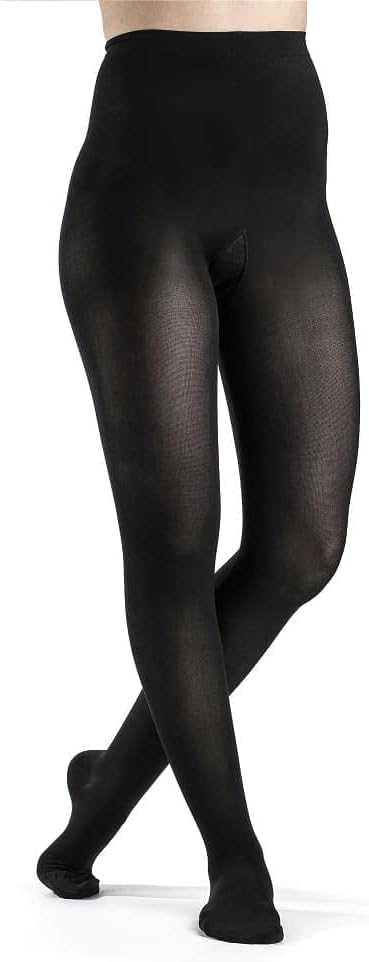 SIGVARIS Womens Style Soft Opaque 840 Closed Toe Pantyhose 20-30mmHg