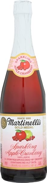 Martinelli Juice Sprklng Apple Crnbry, 25.4 Fl Oz