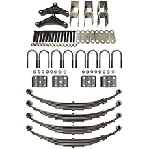 LIBRA 7000# 7k Tandem Trailer Axle Suspension Kit Leaf Spring/U-Bolt/Hanger Kit