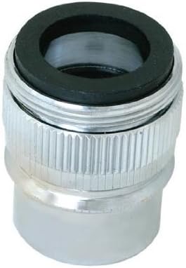 Ez-Flo 30168LF Dual Thread Snap Fitting With Aerator Large Standard Chrome