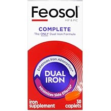 Feosol Bifera Iron Caplets Complete 30 ea (Pack of 7)