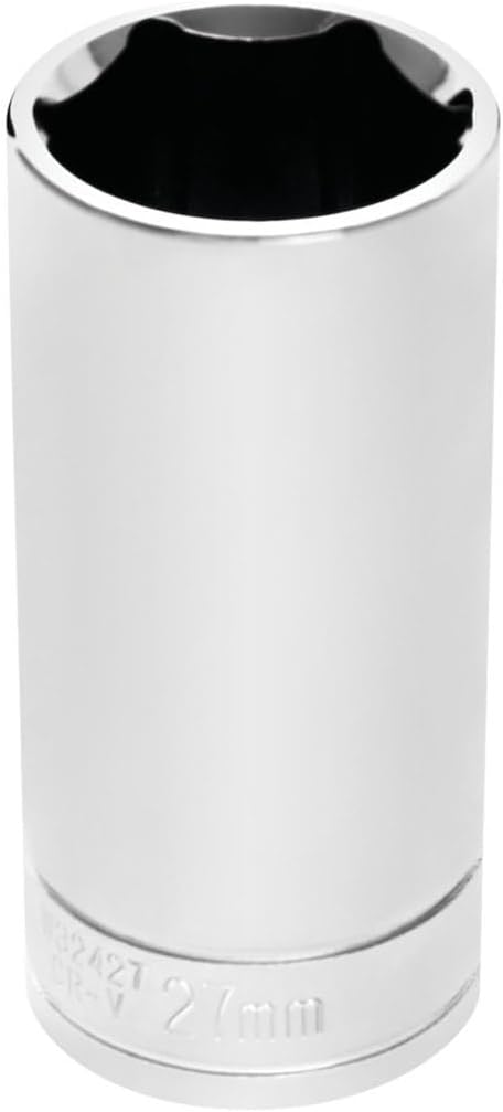 Performance Tool W32427 1/2 in. Drive 27 mm 6-Point Deep Socket