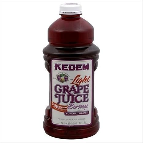 Kedem Juice Concord Lite Grape, 64 Oz