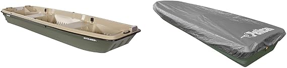 Pelican 12 ft. Fishing Boat Bundle - Boat + Cover + Accessories