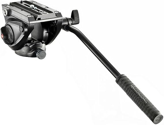 Manfrotto MVH500AH Flat Base Pro Fluid Head (Black)