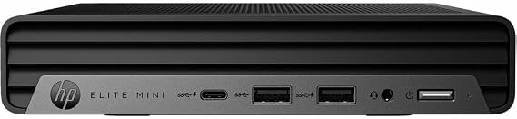 HP Elite Mini 800 G9 Desktop Computer - Intel Core i5 14th Gen i5-14500T - vPro Technology - 8 GB - 256 GB SSD - Desktop Mini - Intel Q670 Chip - Windows 11 Pro - Intel UHD Graphics 770 DDR5 SDRAM - E