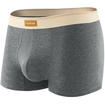 Underwear for Men, Men's Trunks Underwear Performance Breathable Moisture-Wicking Boxer Briefs Sexy Lingerie
