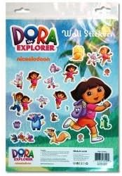 UPD Dora The Explorer Wall Sticker Kit, Multicolor