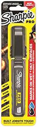 Sharpie PRO Black XL Chisel Tip Permanent Marker 1 pk4