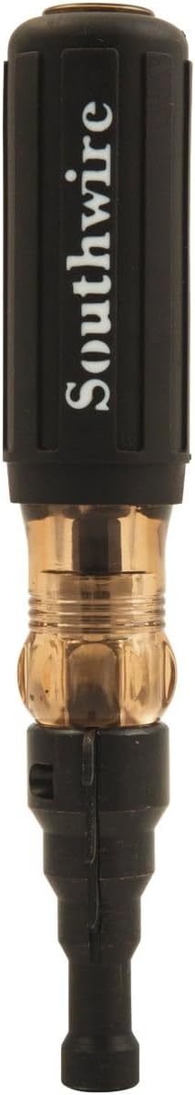 Southwire Conduit Fitting Reaming Screwdriver - Dual-Function Reamer for Inside & Outside Conduit - Cushioned Grip - Removable Head - Power Drill Compatible