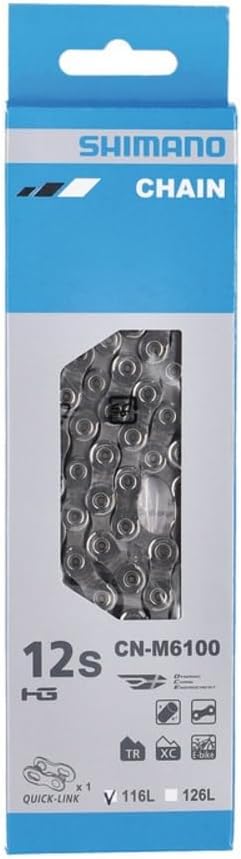 Shimano CN M6100 Chain Grey 12-Way