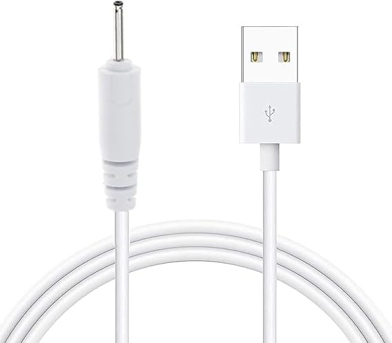 E ECSEM Replacement 2.0mm USB DC Charging Cable USB Adapter Cord 2.0mm Fast Charging Cord