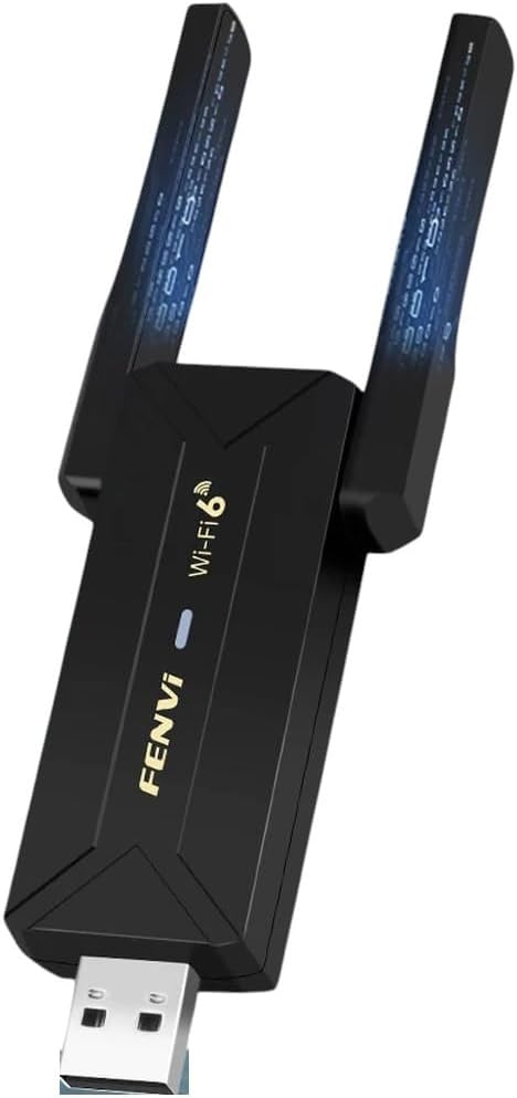 Fenvi WF 6 Ax900 Bt5.3 USaB Adaptier Dual Band 2.4G/5Ghz Wireletss Network Card WF6 USaB Network Signal Adapter DongIe for Win10/11 Pc