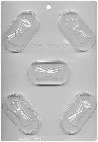 CK Products Chocolate Mold, Diploma, Clear