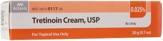 Paddock Labs TRETINOIN 0.025 % CREAM (Tube, 20 Gram)