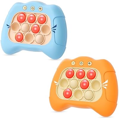 Byserten Toys for Girls & Boys 6 7 8 9 10 11 12 13 Years Old Fast Push Bubble Pop Fidget Toy Set