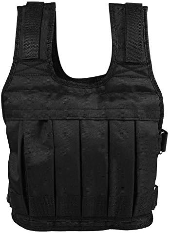 Weighted Vest, Adjustable 50KG Weighted Training Jacket for Men Women Running Gym Strength Training Competitive Movement