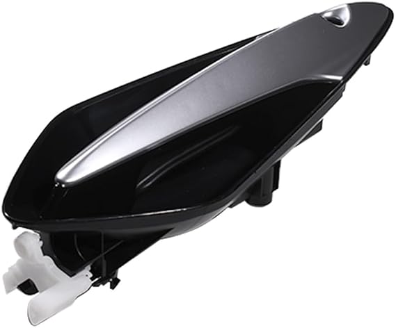 Front Right O/S Drivers Outer Door Handle Black Compatible with Honda Civic MK8 2006-2011