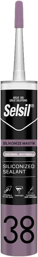Selsil 21 Silikonize Akrilik Mastik