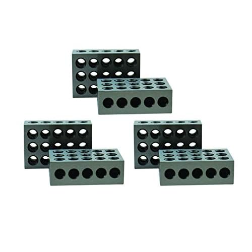 Shars 1-2-3 Precision Matched .0002 Pair Blocks Set, 3 Pairs 303-5500 3 P]