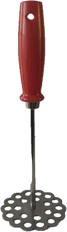 Stainless Steel Potato Masher & Bean Masher, Heavy-duty, Dishwasher Safe