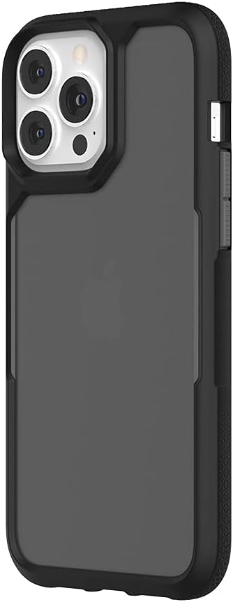 Survivor Endurance Series Case Compatible with iPhone 13 Pro Max (6.7"), Ultra-Slim Drop Protection up to 14 Feet (4.3m) - Black/Shadow Grey (GIP-073-BLG)
