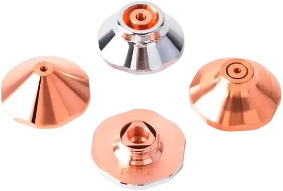 DMK EAA EAU M12 ECU M11 Laser Cutting Nozzle D25 M12 H15.5 0.8-10.0mm For Tru Precitec Laser Cutting Machine EAQ EAK EAB EAN EBG ECE (EAA Double Layer, 2.0mm)