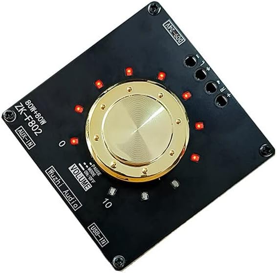 80W + 80W Bluetooth 5.1 Smart APP Digital Power Amplifier Card 2.0 Stereo Home Music Sound Card Audio Amplifier
