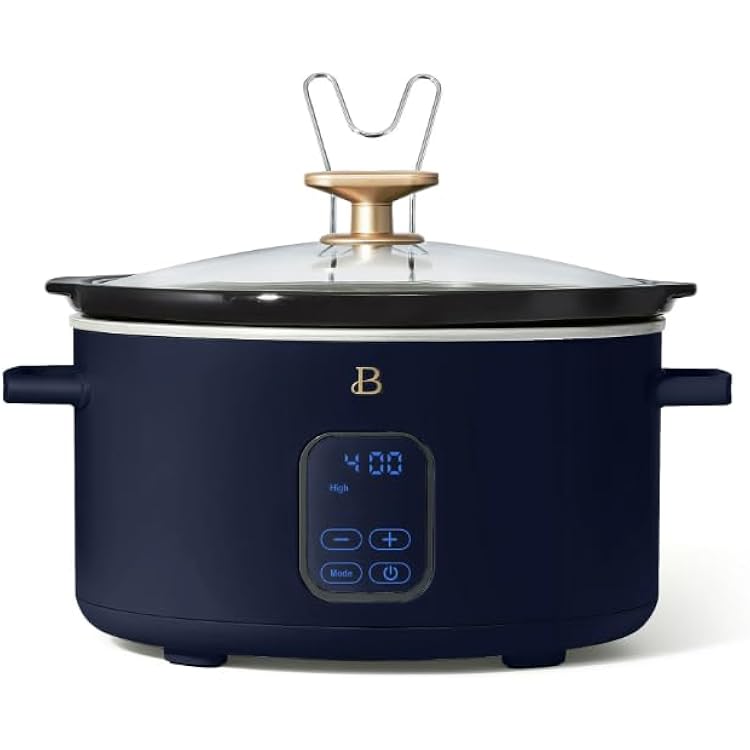 Generic Beautiful By Drew Barrymore 6 Qt Programmable Slow Cooker, Starry Night Blue